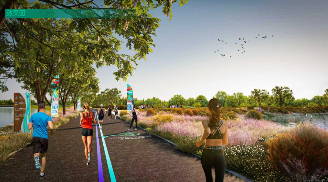 途经温榆河公园、奥森公园！北京首条55公里滨水慢行道开建