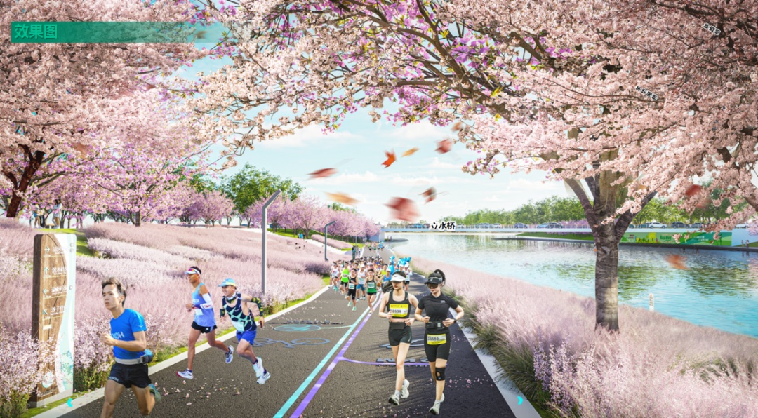 途经温榆河公园、奥森公园！北京首条55公里滨水慢行道开建