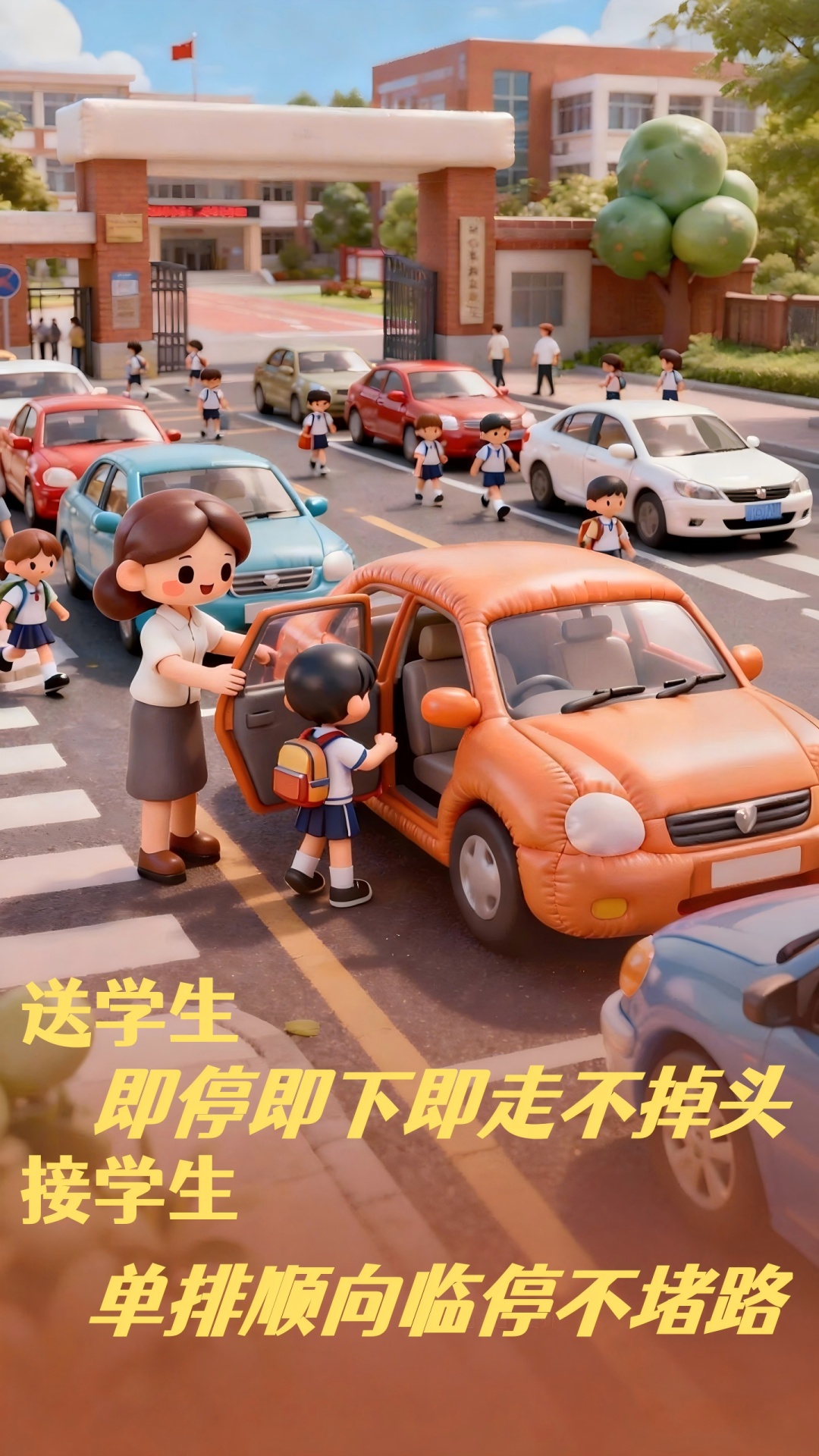 @家长们 接送孩子上下学，请注意这些交通安全事项！