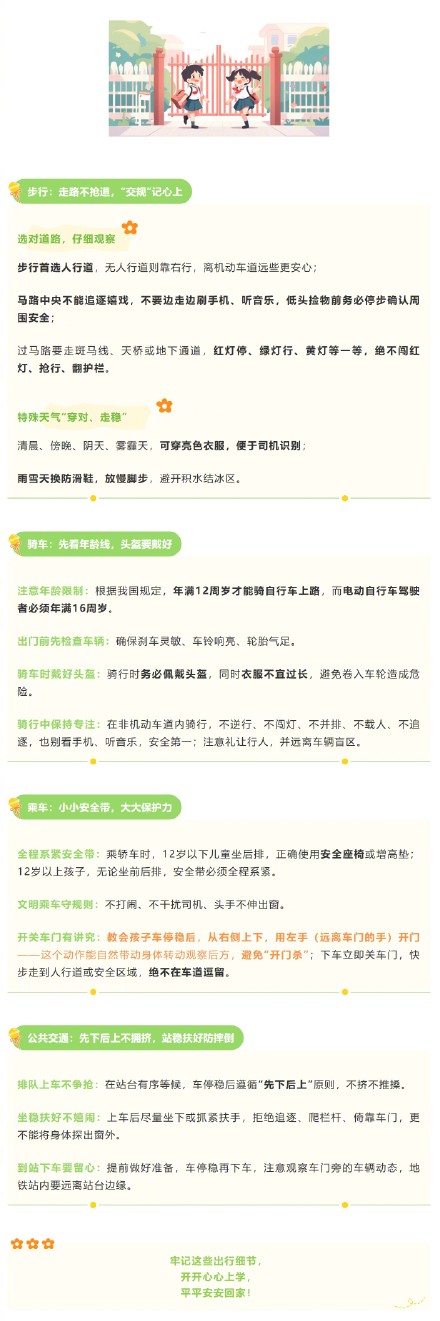 家校出行安全指南,为孩子成长系牢 “隐形安全带” 家校出行安全指南,为孩子成长系牢 “隐形安全带”