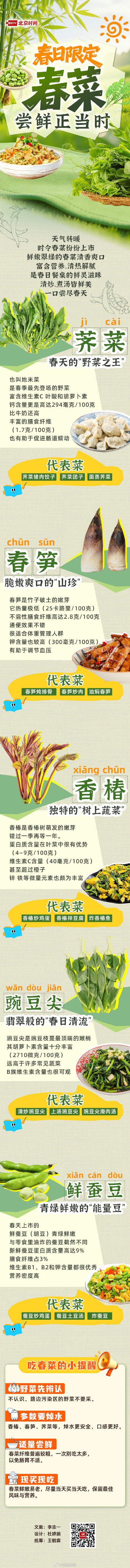 春天吃对才叫鲜！时令春菜指南+吃法推荐来了