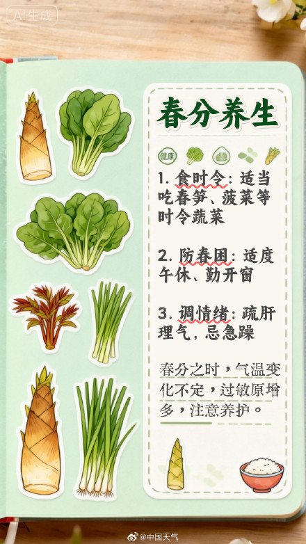 节气手账 | 昼夜平分是春分