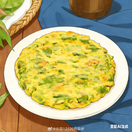 春分养生食谱：香椿摊鸡蛋