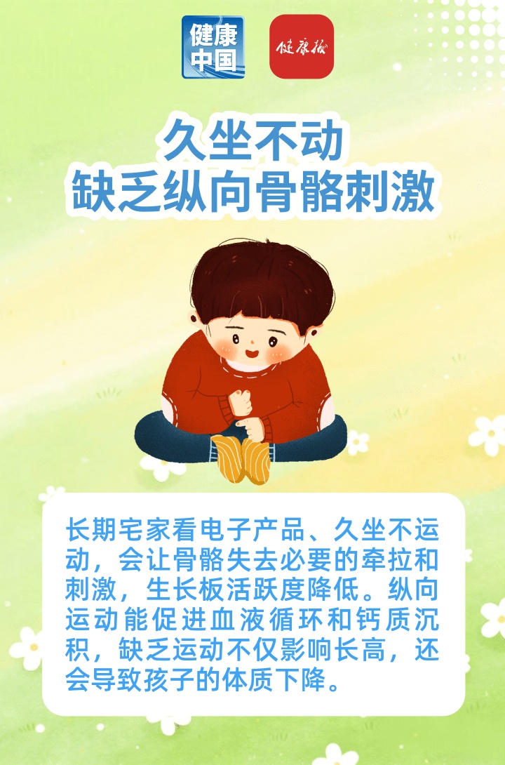 不经意的小习惯，正不知不觉耽误孩子长高~ | 健康习惯研究所
