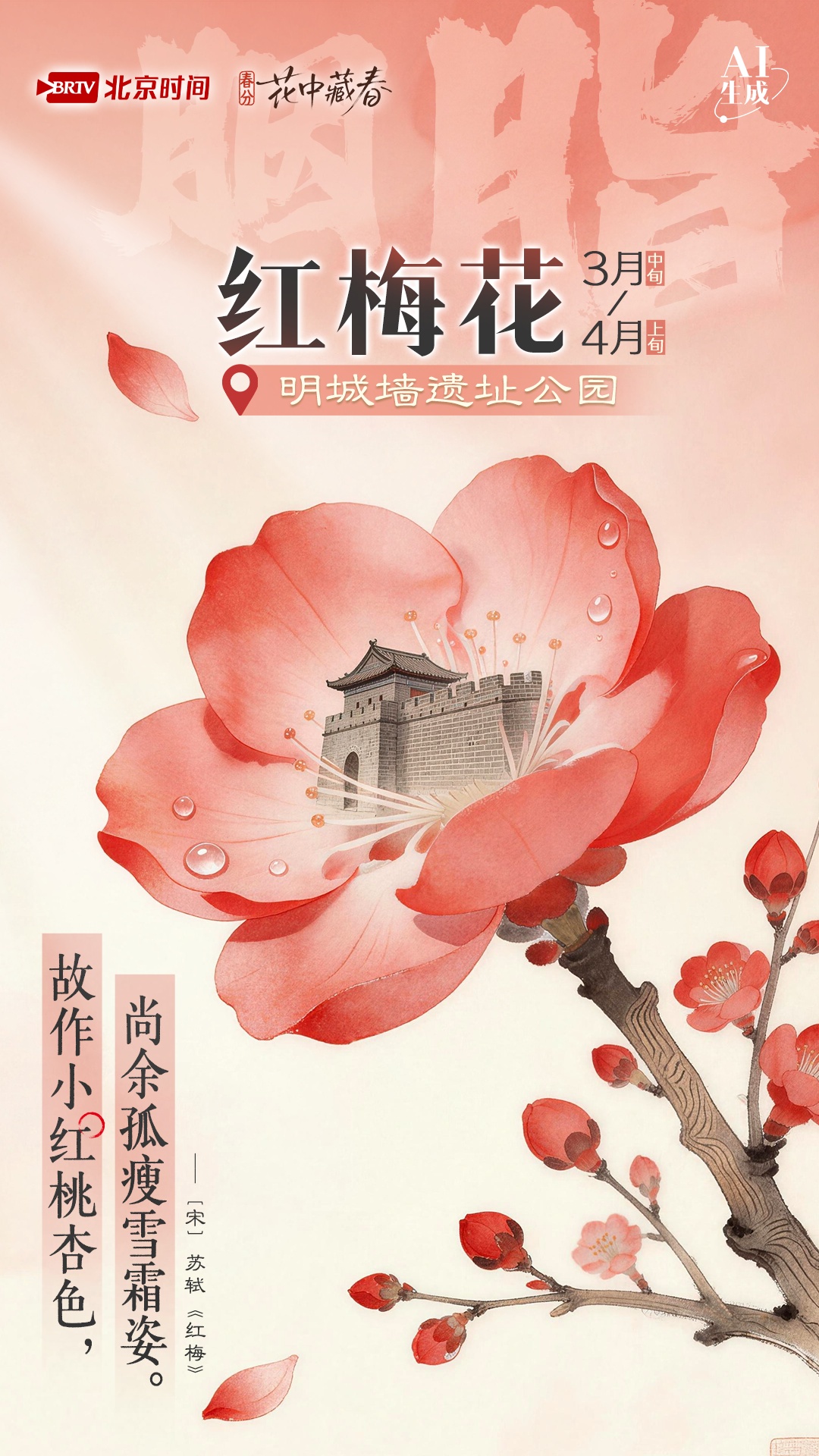 在北京这些公园，邂逅一场花色与诗意的相逢