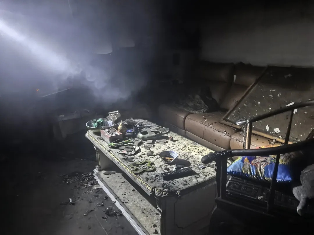 心痛！因悼念亲人，房子都烧没了