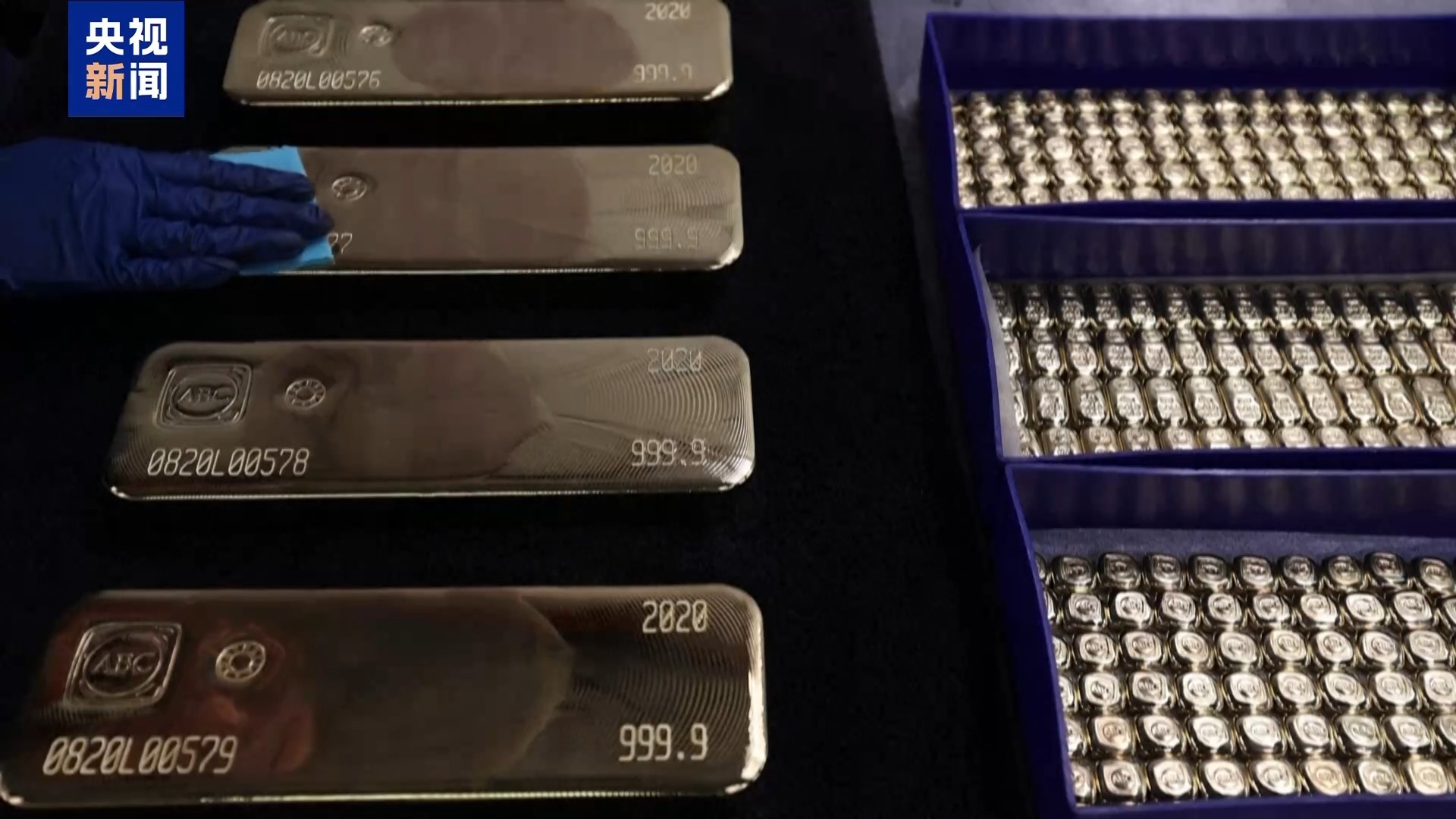 国际金价与银价20日下跌