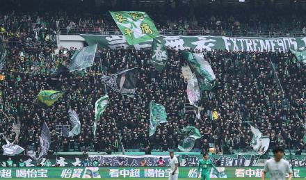 “京沪大战”国安1比1战平申花