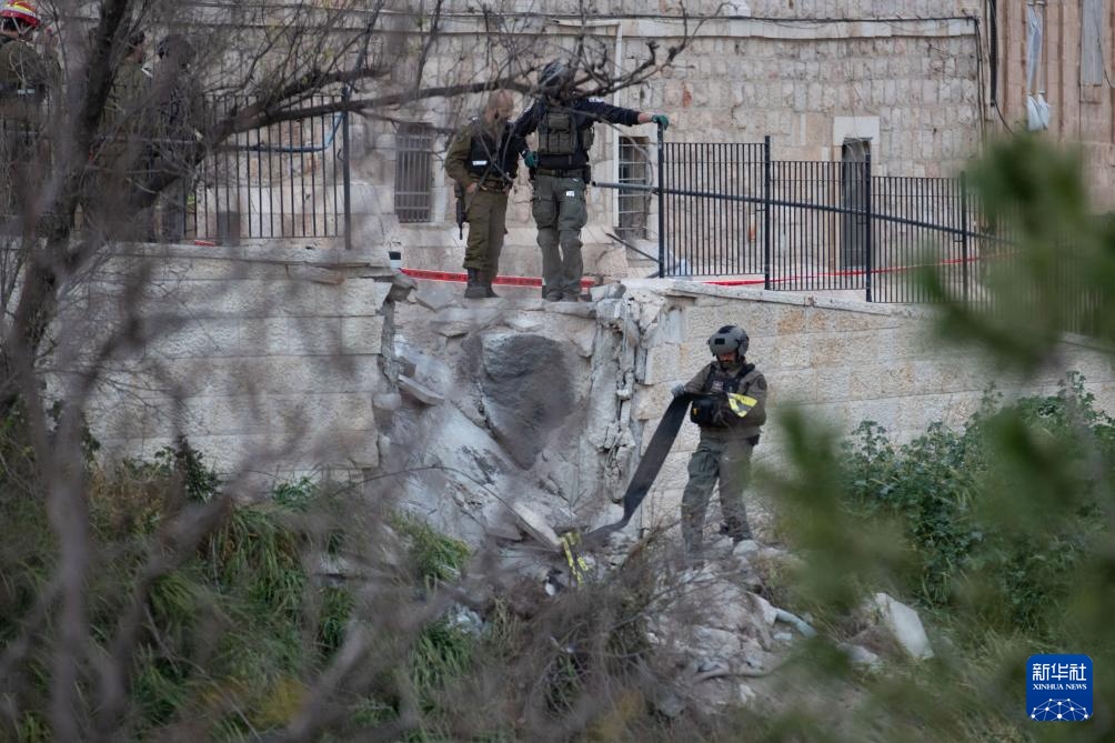 耶路撒冷老城附近遭导弹袭击波及