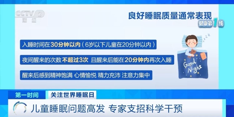 儿童睡眠问题高发！如何科学干预？专家支招