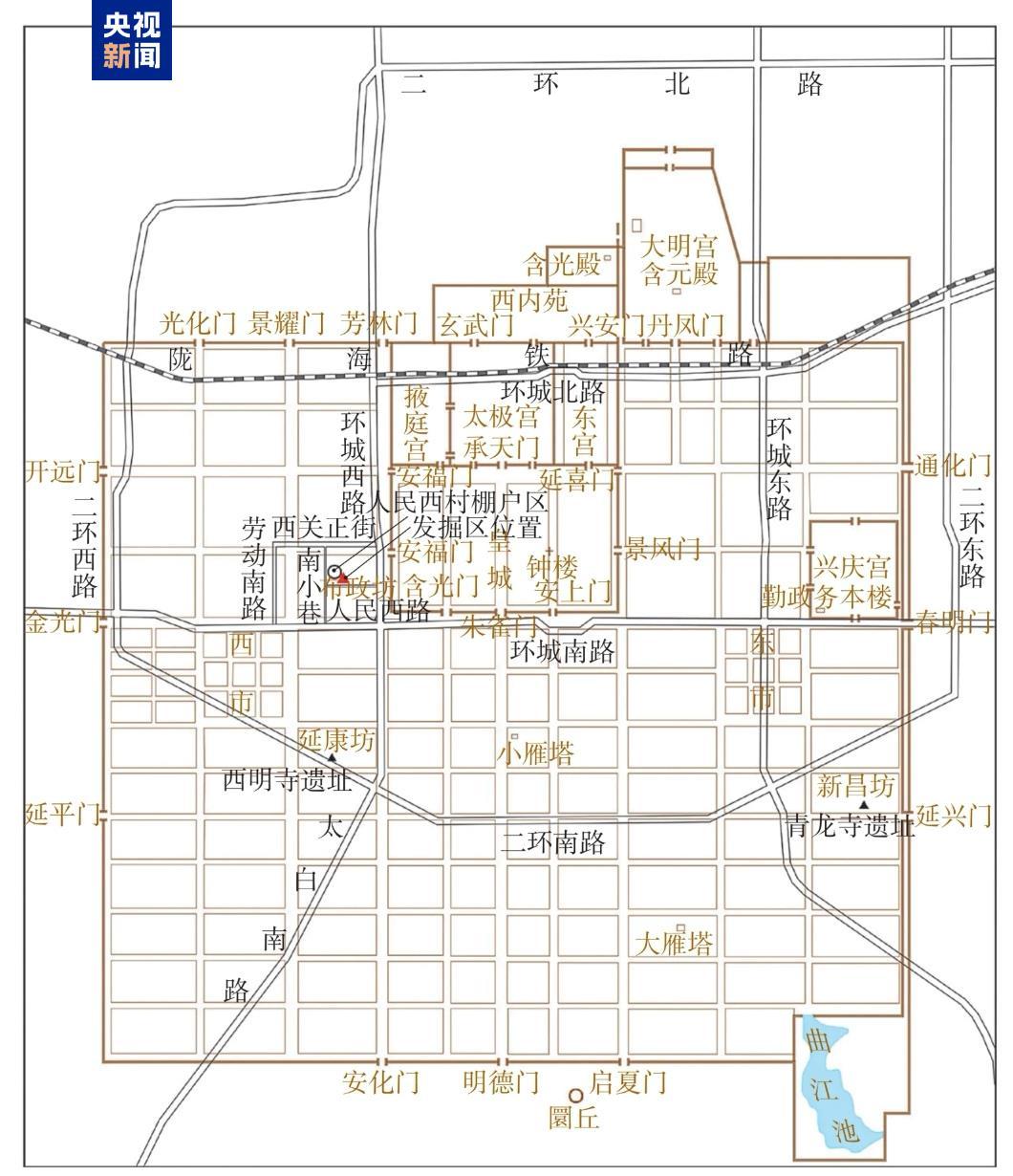 隋唐长安城布政坊遗址考古成果公布