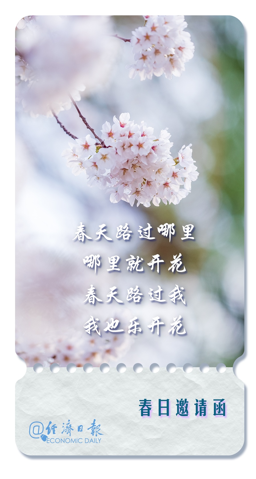 这里有一份春日邀请函