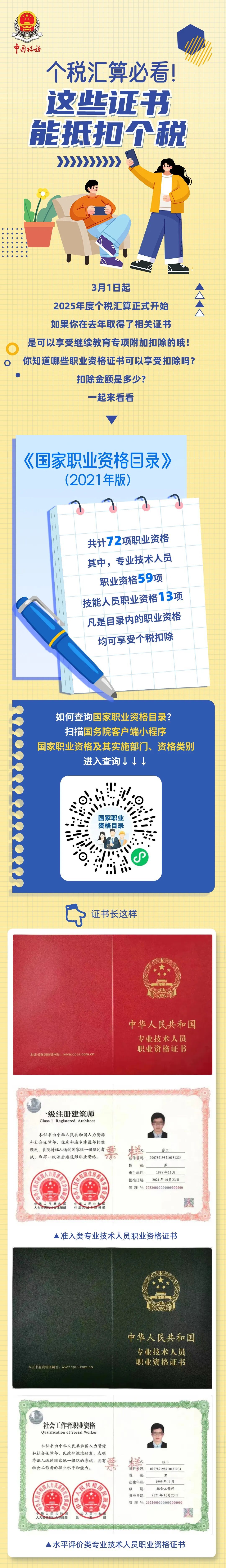 这些证书能抵扣个税→ 这些证书能抵扣个税→