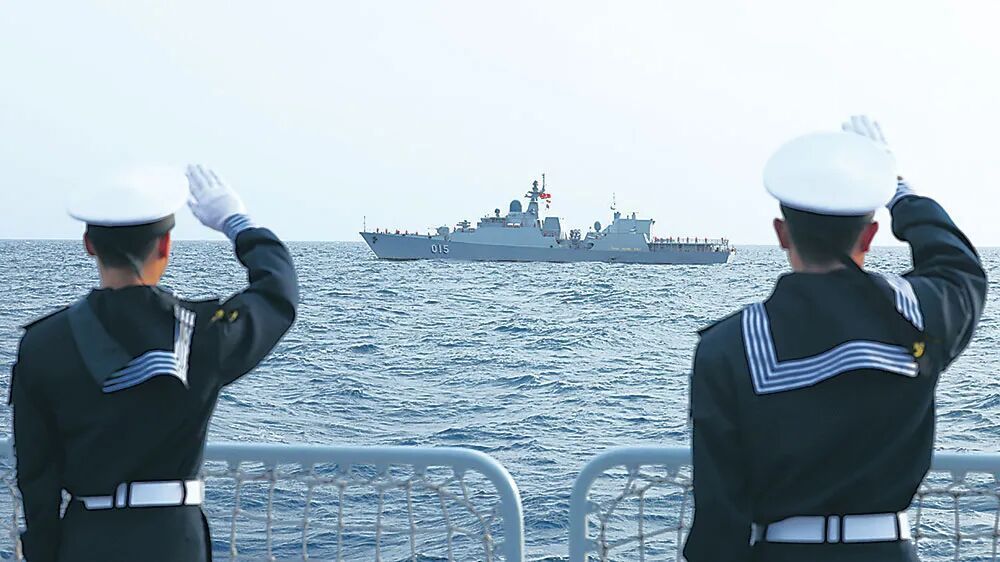 中越北部湾联合巡逻暨海上联合训练结束 中越北部湾联合巡逻暨海上联合训练结束