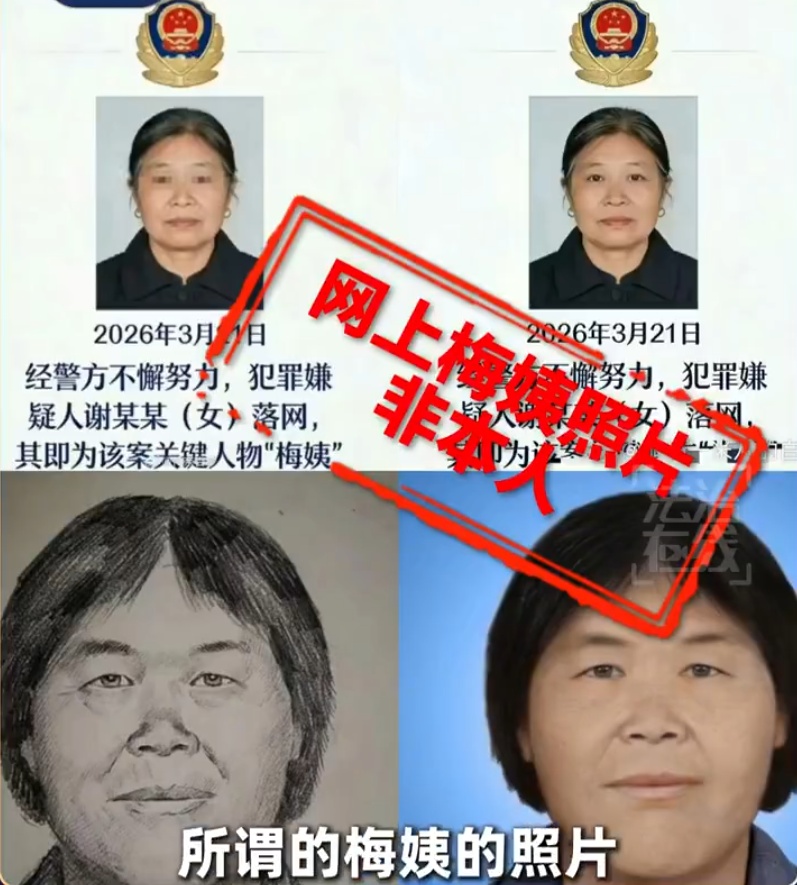 “梅姨案”侦办细节披露,警方回应何时公布“梅姨”照片 “梅姨案”侦办细节披露,警方回应何时公布“梅姨”照片