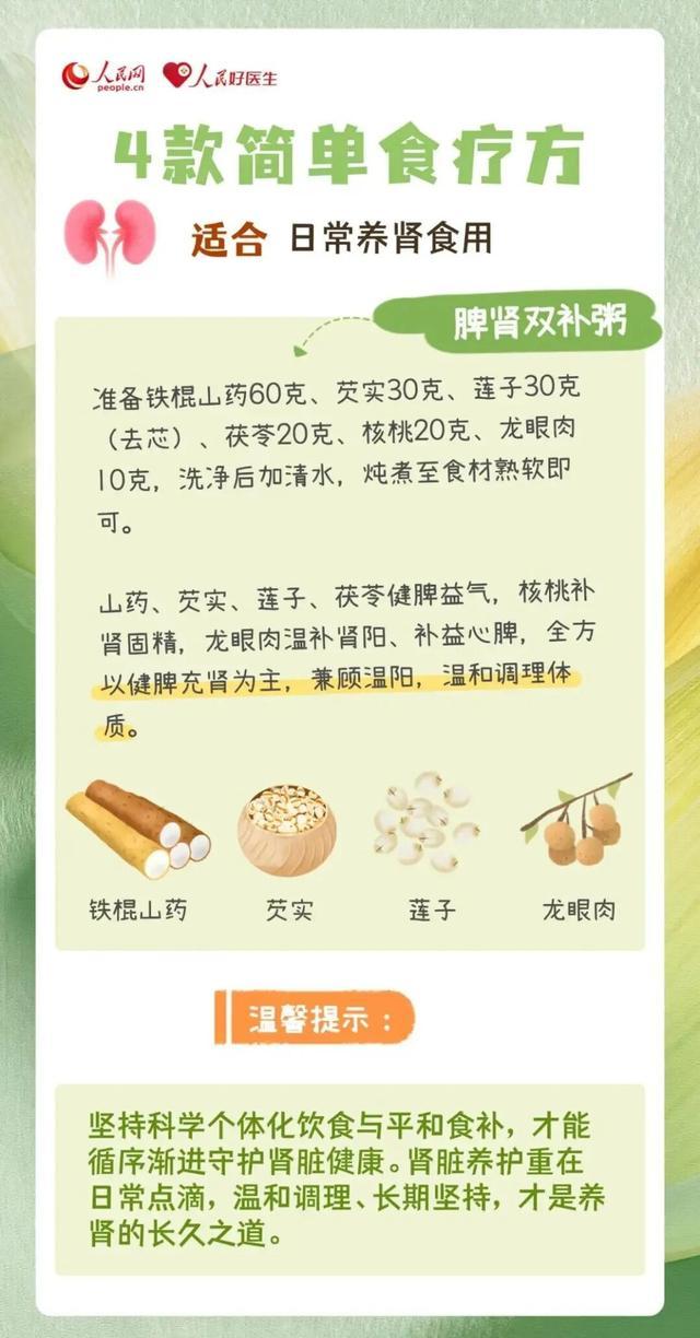 四款食疗方,帮你养好肾 四款食疗方,帮你养好肾