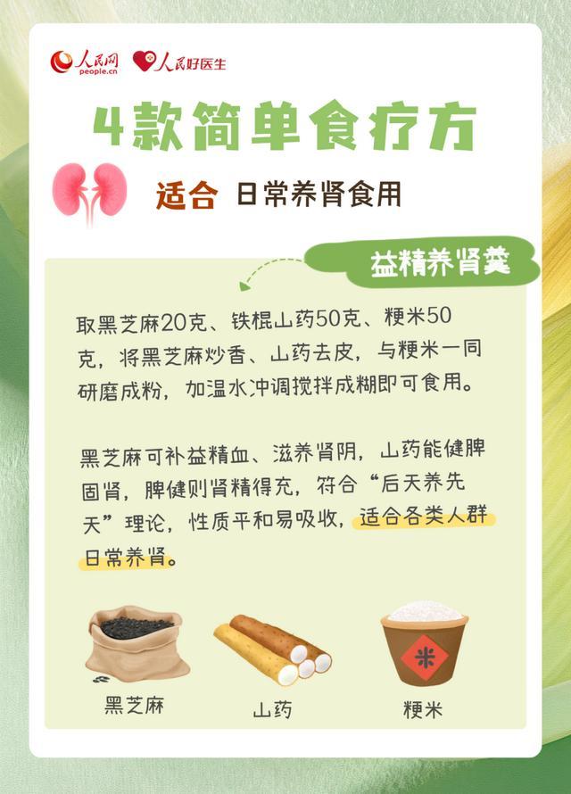 四款食疗方,帮你养好肾 四款食疗方,帮你养好肾