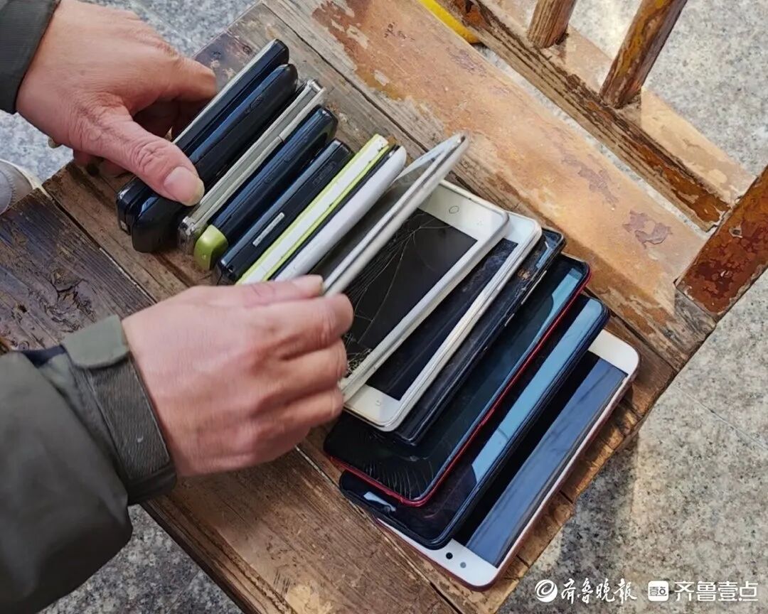 “以前只能换不锈钢盆的旧手机，现在居然卖了180元”