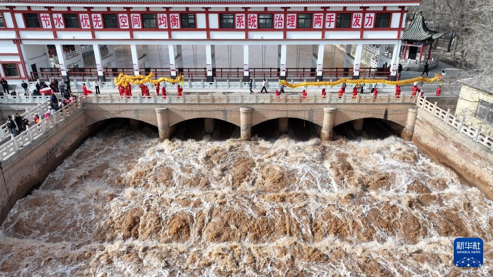 宁夏引黄灌区迎春灌