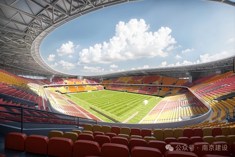 南京首座专业足球场来了！