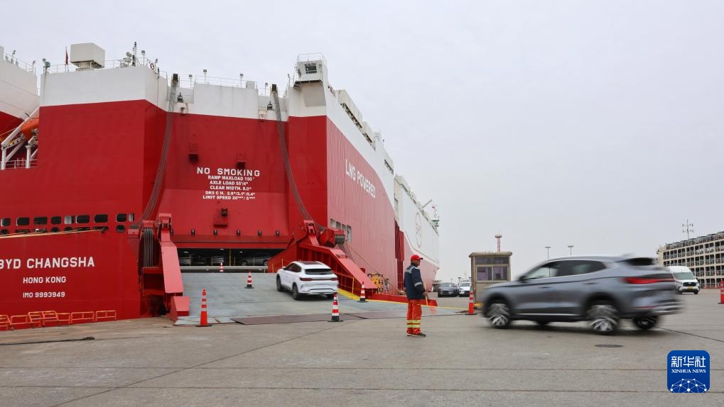 充满活力的上海外高桥海通码头