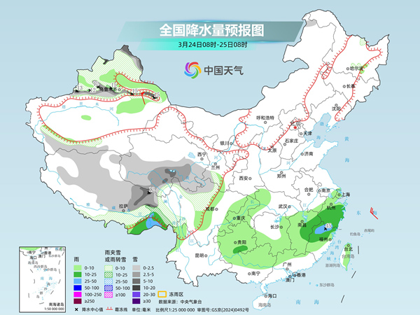 南方阴雨连连江南等地升温乏力 北方多地气温将达近期顶点