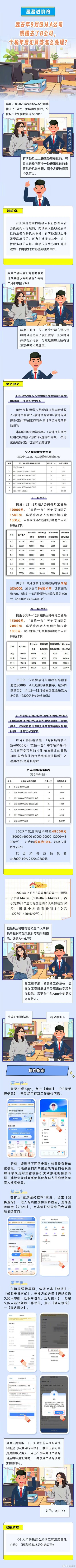 我去年9月份从A公司跳槽去了B公司，个税年度汇算该怎么处理？