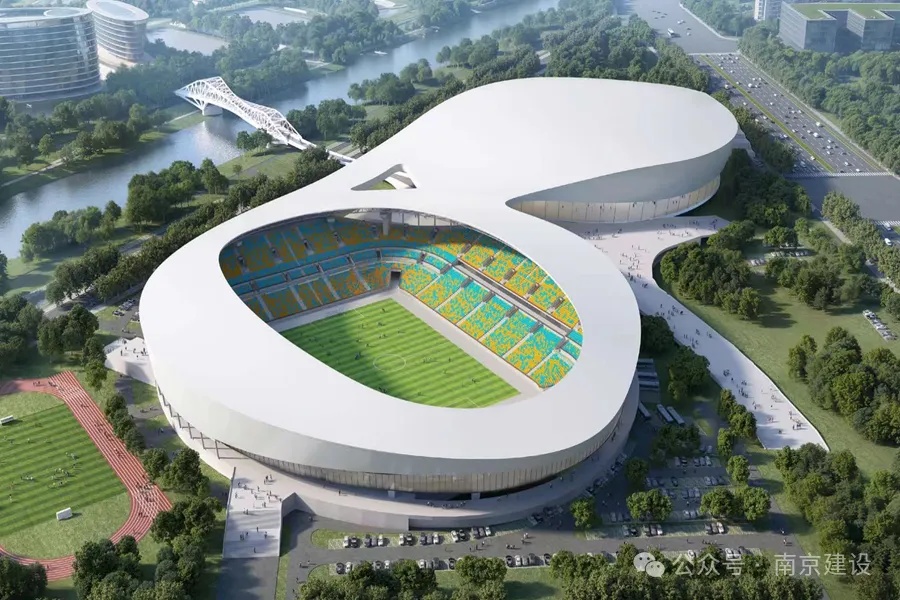 南京首座专业足球场来了！