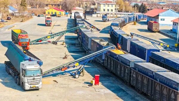 哈铁精准施策推动“北粮南运”高效运输