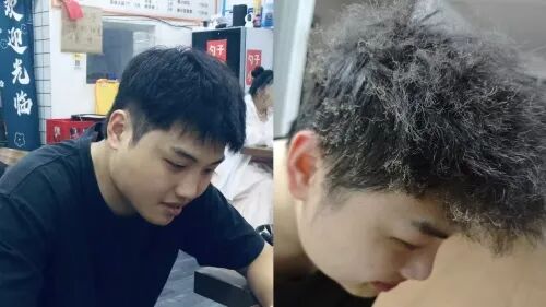 瓯海00后辅警冲入火海秒“烫头”，网友：最酷的发型！