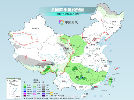 月底前南方维持多雨格局 局地或现暴雨