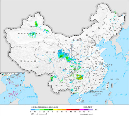 未来三天南方持续阴雨 青藏高原东部多雨雪