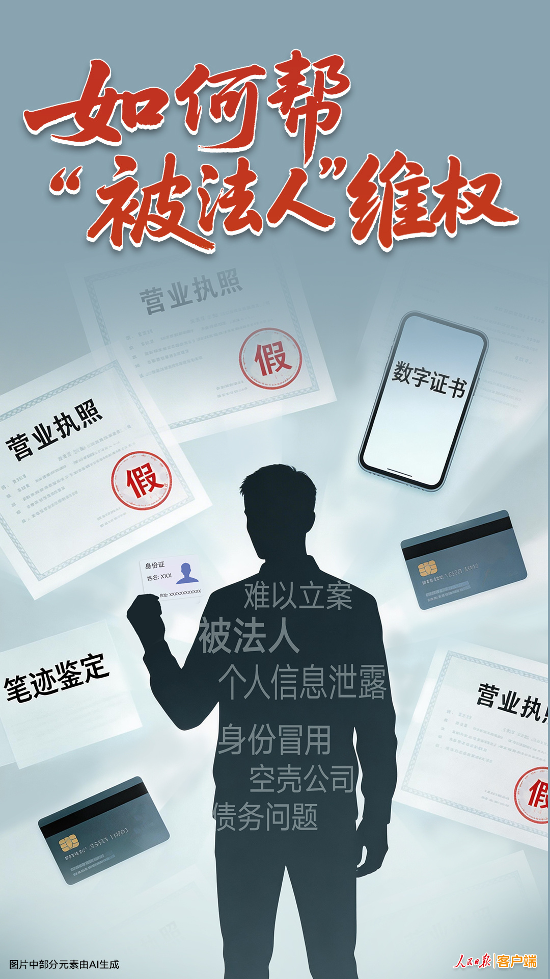 如何帮“被法人”维权