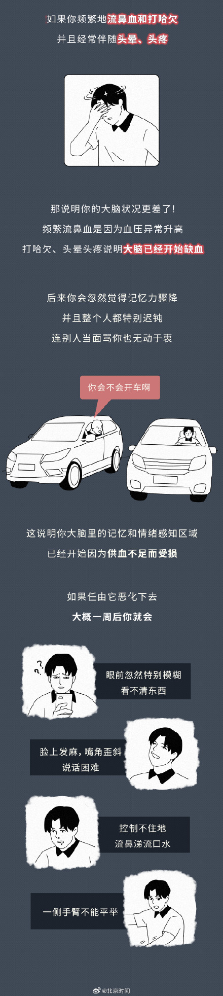 别大意！猝死前1小时身体发出预警