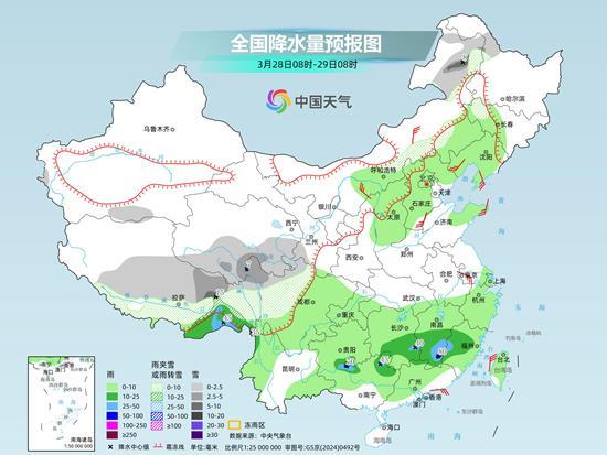 南方开启多雨模式 北方暖意超前温差大 南方开启多雨模式 北方暖意超前温差大