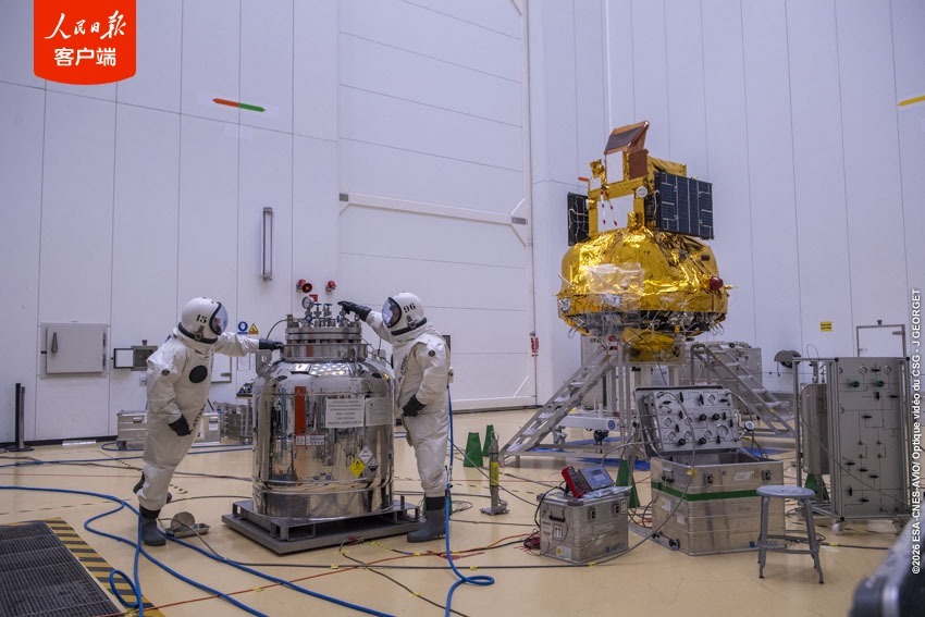 “微笑卫星”,发射在即! “微笑卫星”,发射在即!