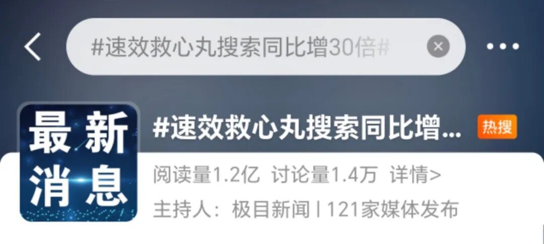 速效救心丸搜索暴涨30倍背后，你需要知道的“救心”真相