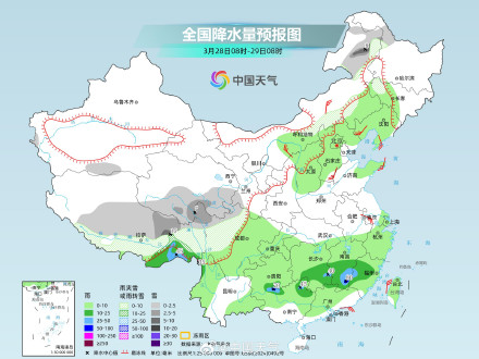 南方连阴雨模式持续 江南华南累计雨量大 南方连阴雨模式持续 江南华南累计雨量大