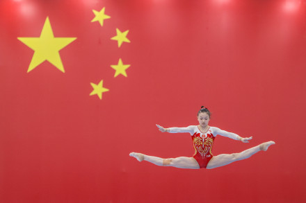 国家女子体操队冬训“扬长补短”展现新突破