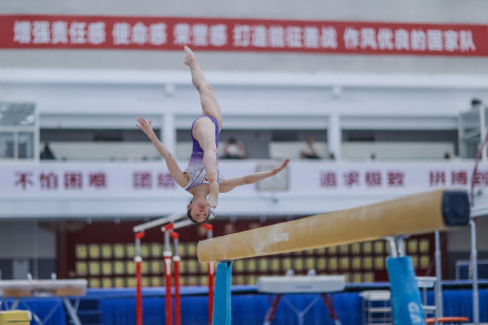 国家女子体操队冬训“扬长补短”展现新突破