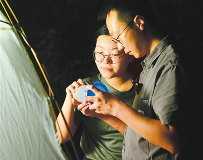 这对夫妻,在深山里给飞蛾“办身份证” 这对夫妻,在深山里给飞蛾“办身份证”