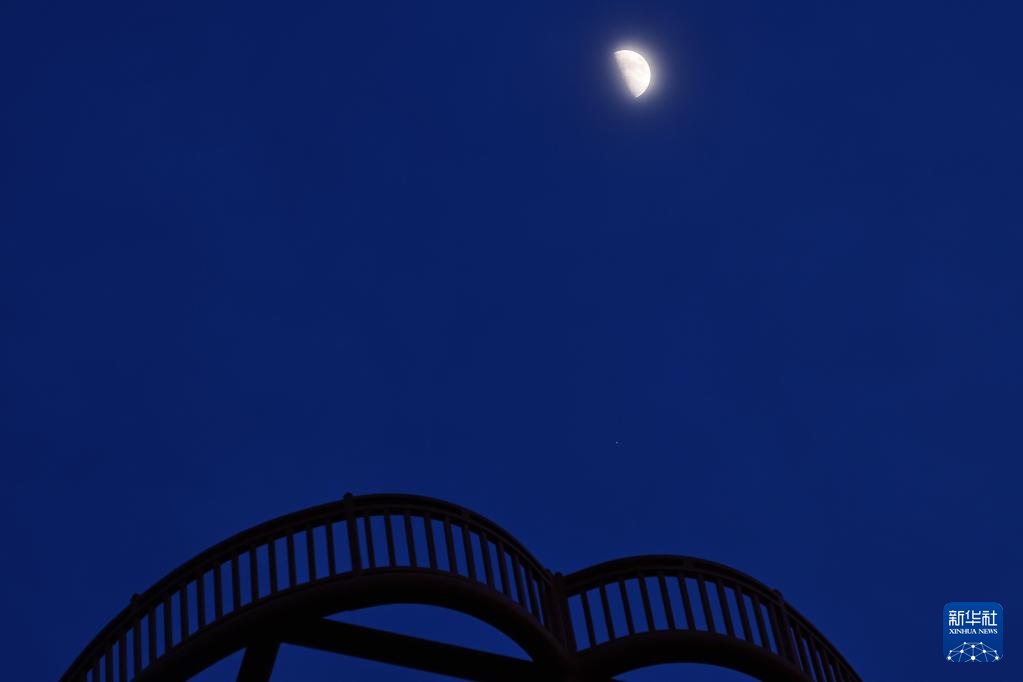 星空相册丨木星合月献上高颜值“星月对话”