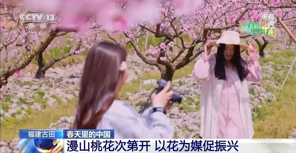 赏花正当时 多地花海“上新”春日经济