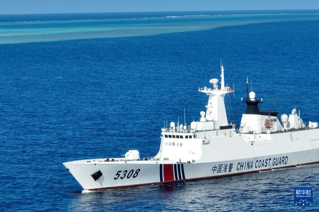 南海影像日志丨巡岛礁 守海疆