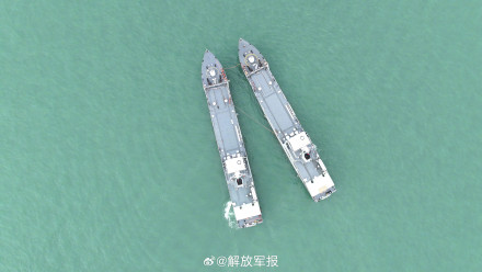 舰艇编队大洋砺兵，够燃！