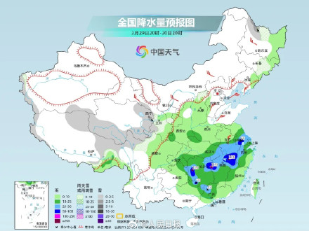 暴雨大暴雨将落在这些地方