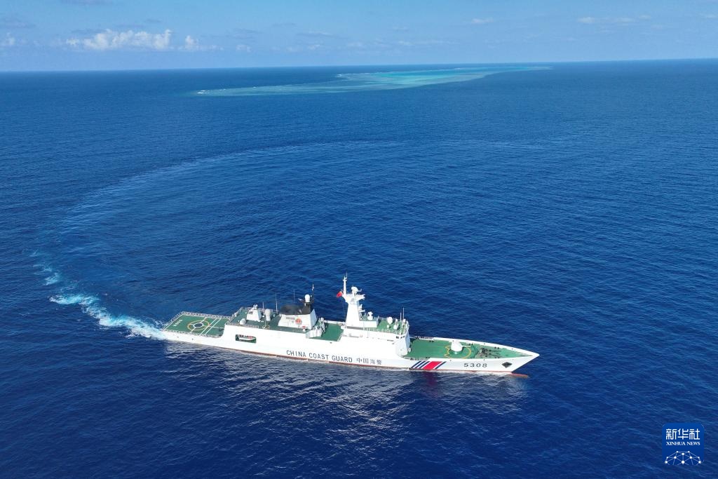 南海影像日志丨巡岛礁 守海疆