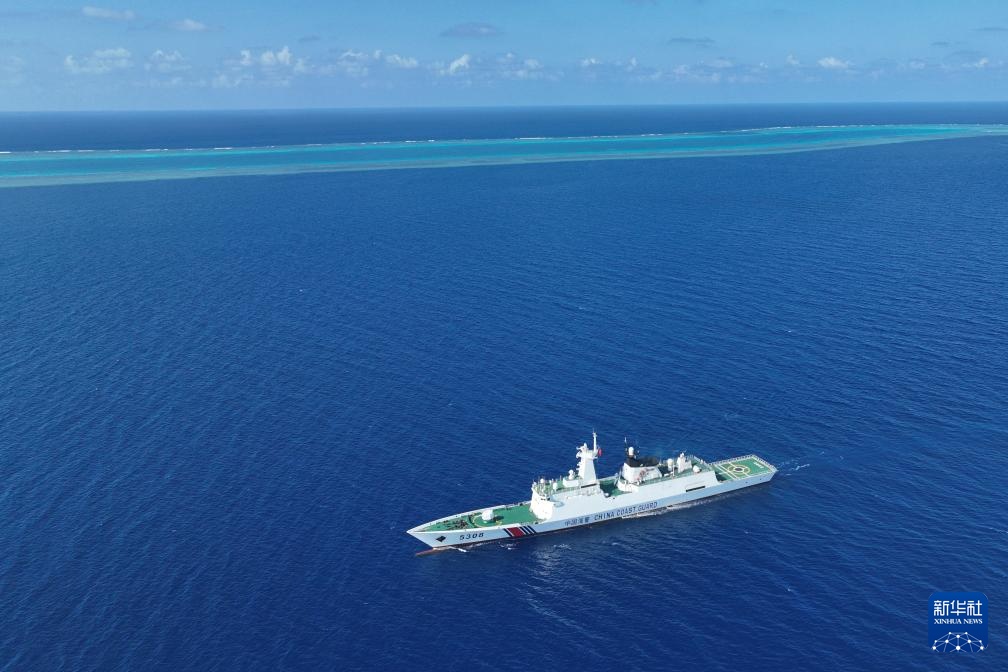 南海影像日志丨巡岛礁 守海疆