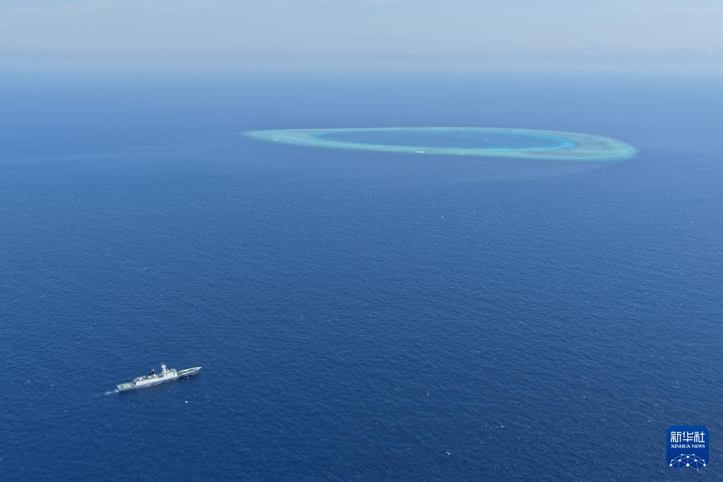南海影像日志丨巡岛礁 守海疆