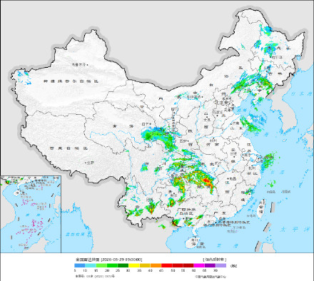 暴雨和强对流预警发布！今明两天南方地区需防范雷暴大风、冰雹